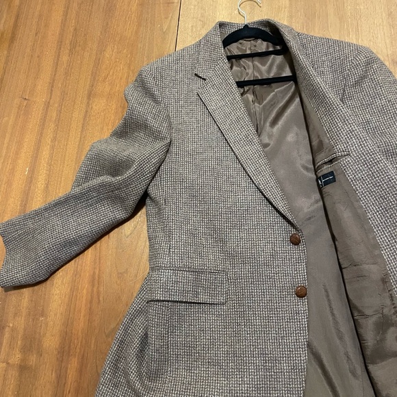 Levi's Classic Gray/Brown Blazer with Elbow Patches - Picture 4 of 4